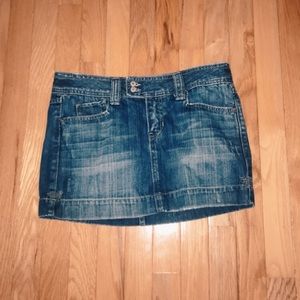 Aeropostale Jean Skirt